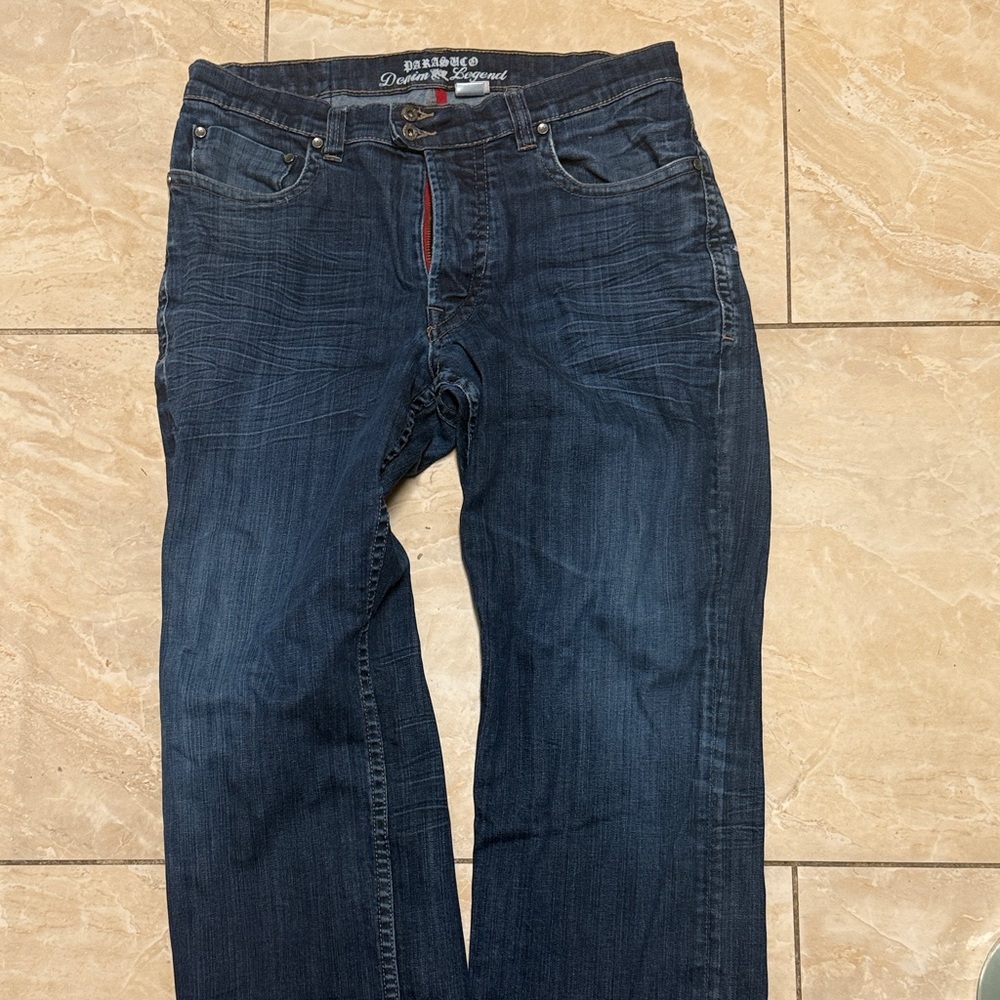 Denim&Co Dark Blue Relaxed Jeans